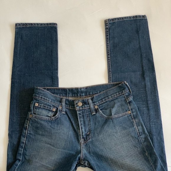 Levi's 511 Lightly Worn Blue Denim Jeans W29 L32 - Picture 1 of 4